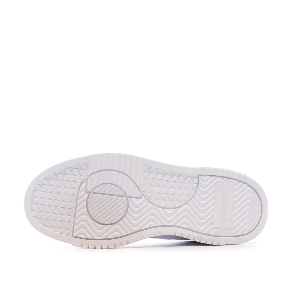 Baskets Blanches Femme Adidas Supercourt vue 5