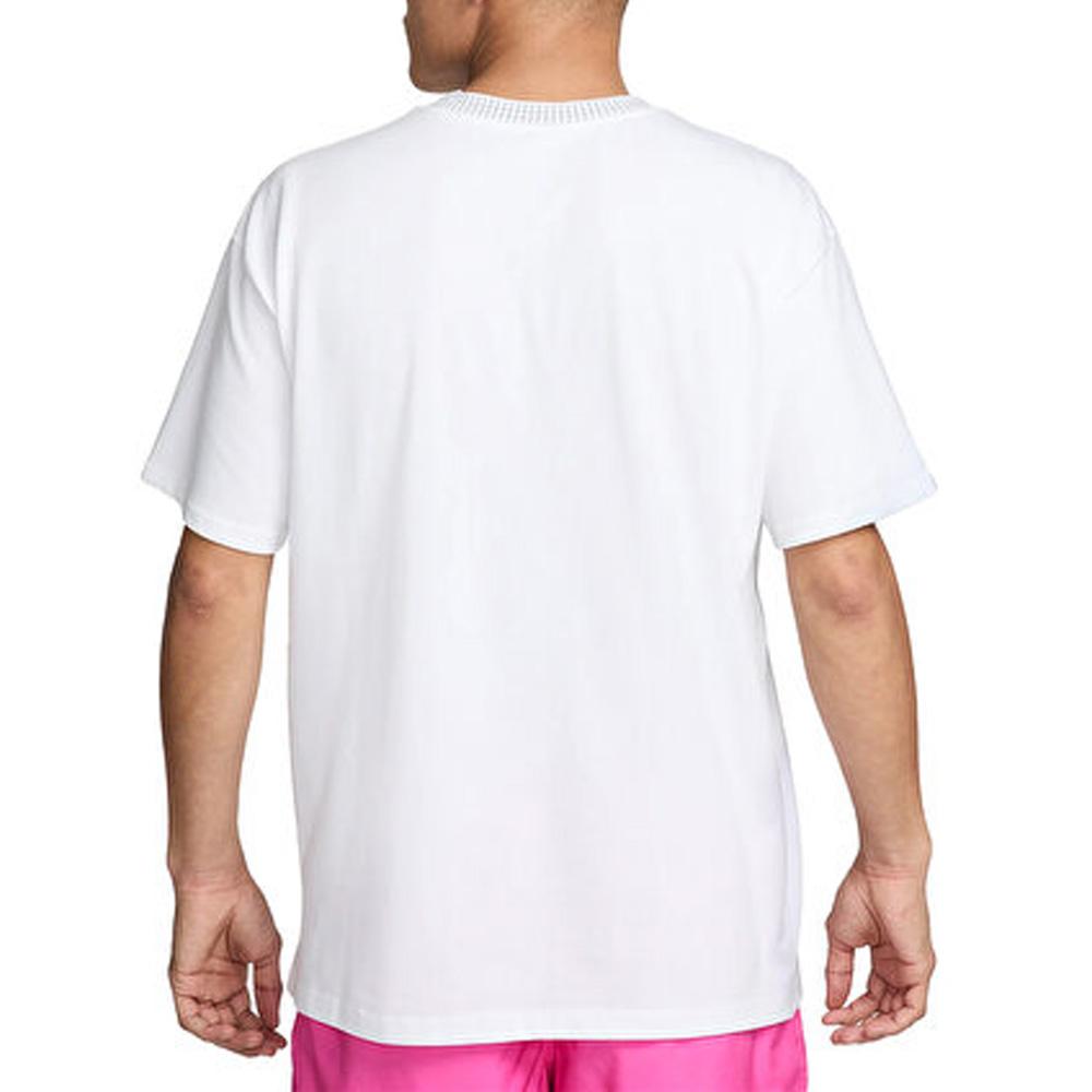 T-Shirt Blanc Homme Nike FV3758 vue 2