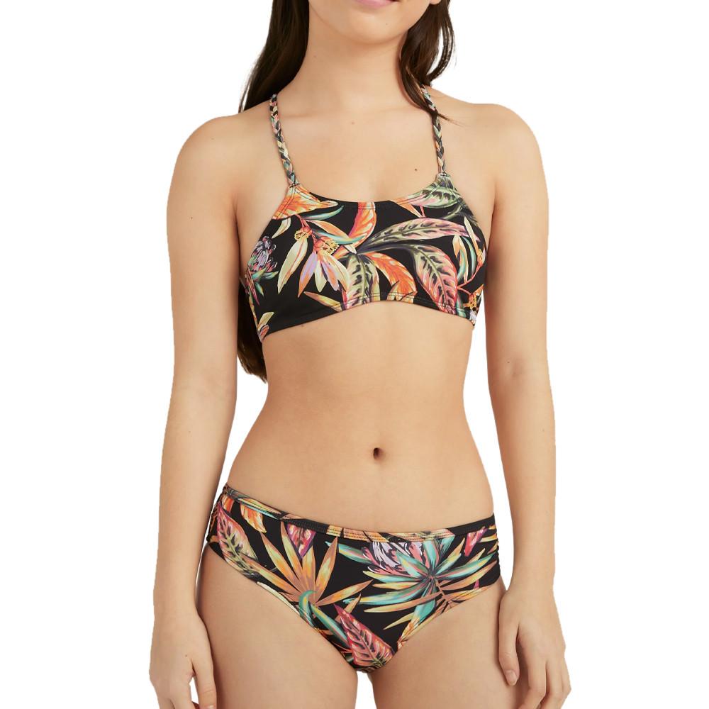 Maillot de bain 2 pièces Noir Fille O'Neill Tropics pas cher