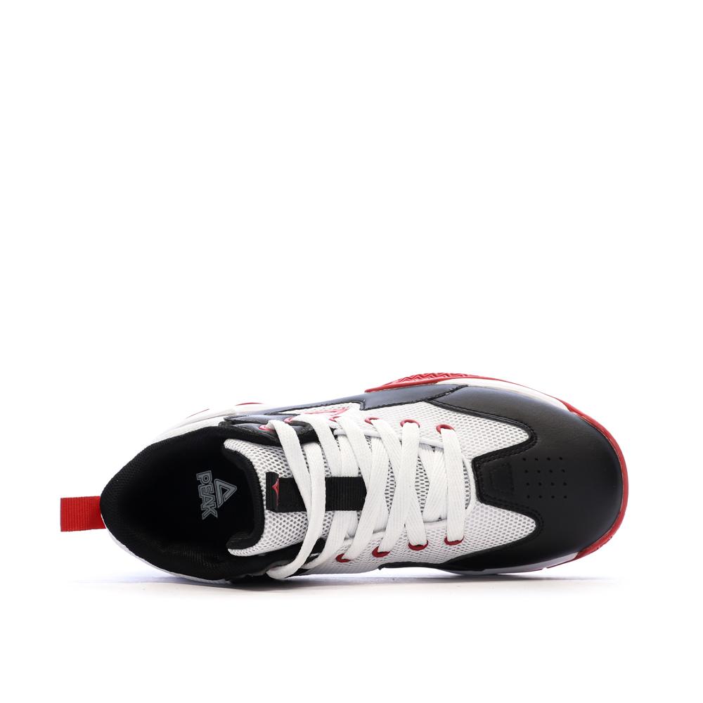 Chaussures de Basketball Blanc/Rouge Garçon PEAK SPORT Game 2 vue 4