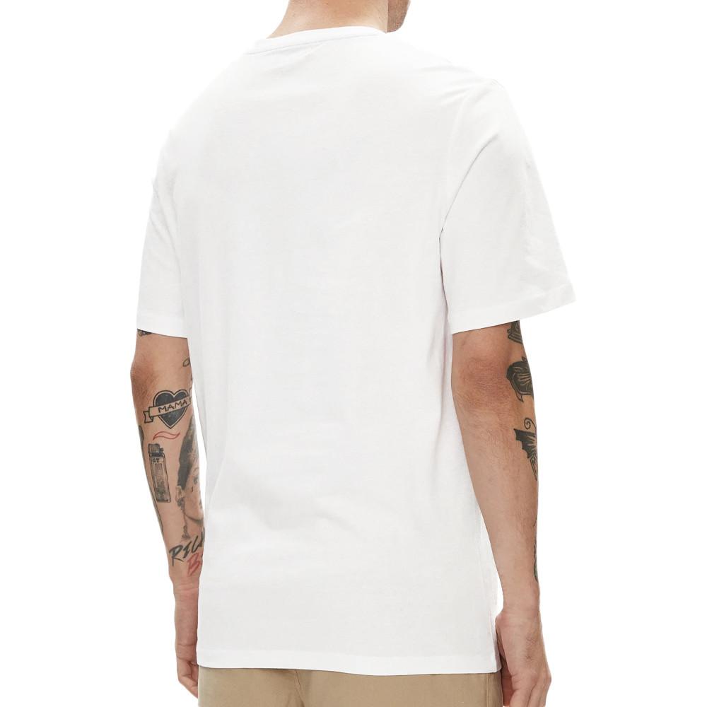 T-shirt Blanc Homme Jack & Jones Henry vue 2