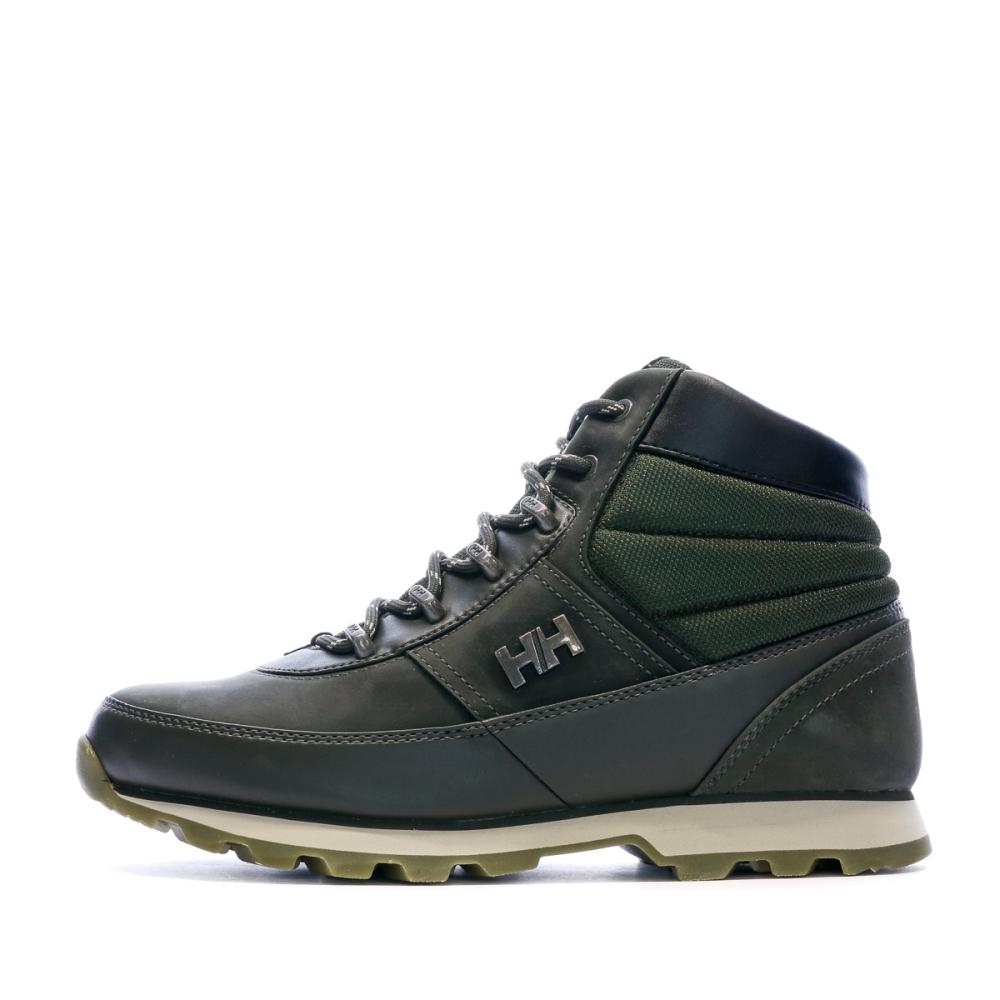 Boots Grise/Kaki Garçon Helly Hansen Woodlands pas cher