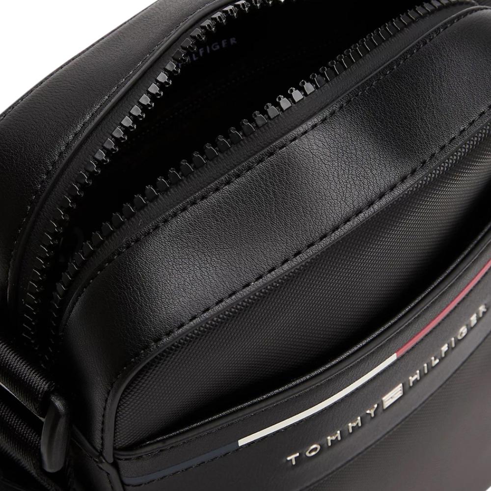 Sacoche Noire Homme Tommy Hilfiger Foundation vue 2