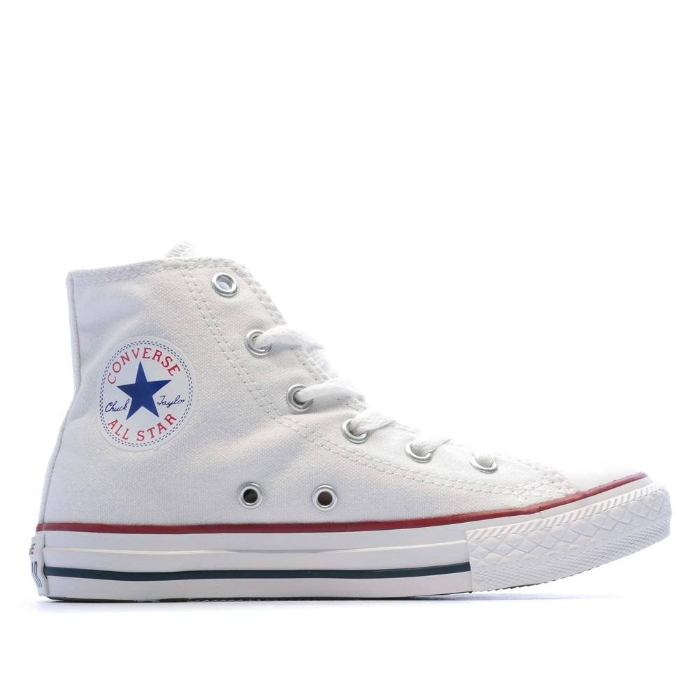 All Star Baskets Blanches Enfant Converse vue 2