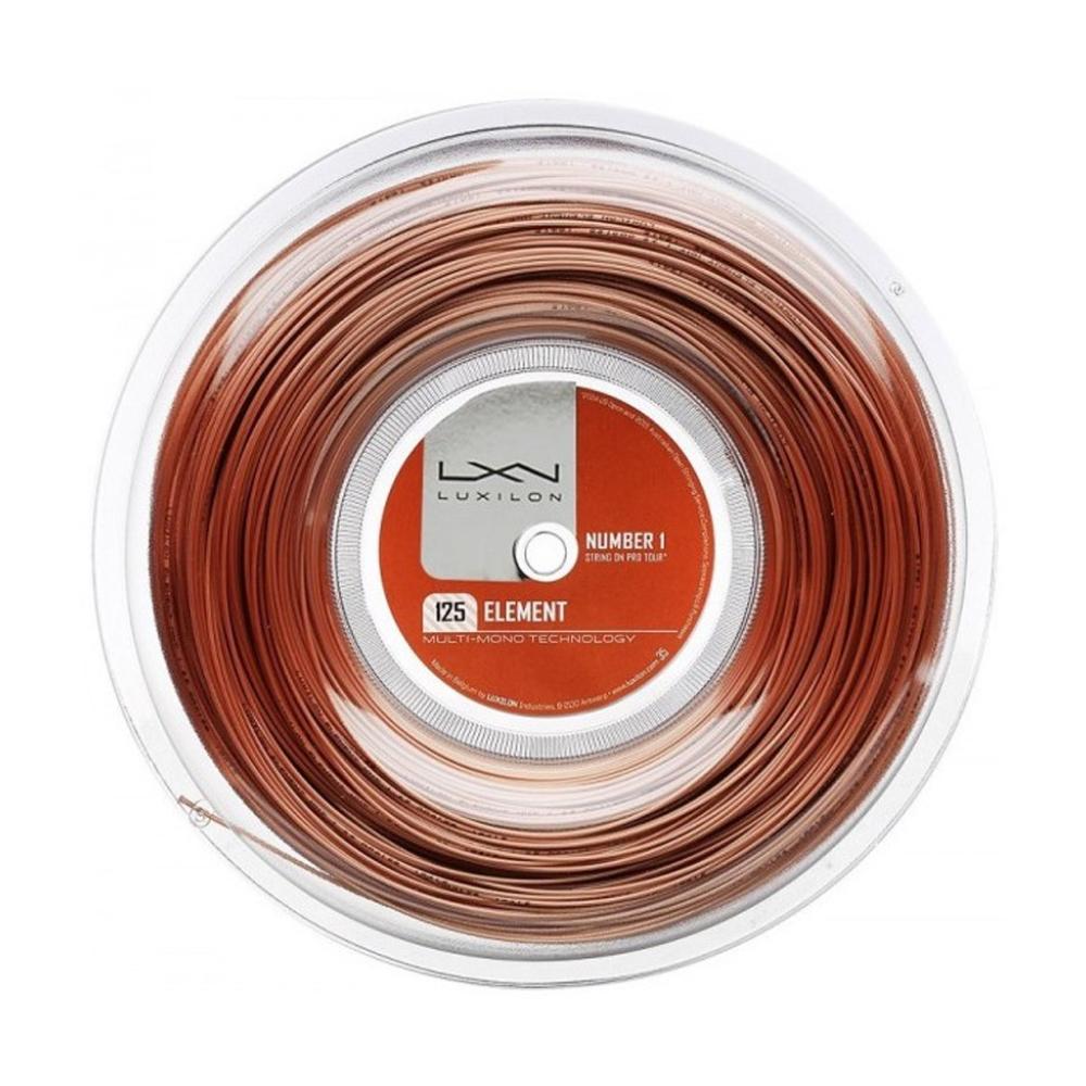 Bobine de Cordage Tennis Marron Wilson Element 125 200m Reel pas cher