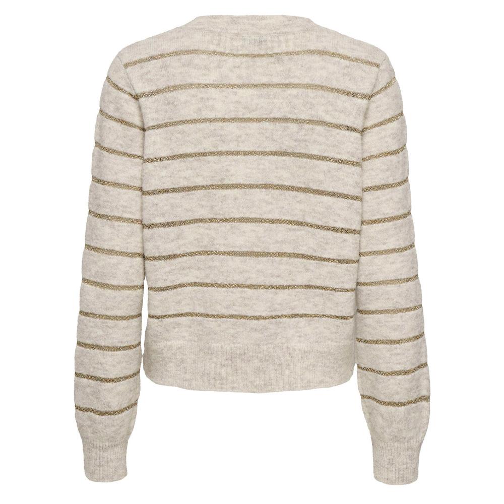 Pull Beige Femme JDY Alva vue 2