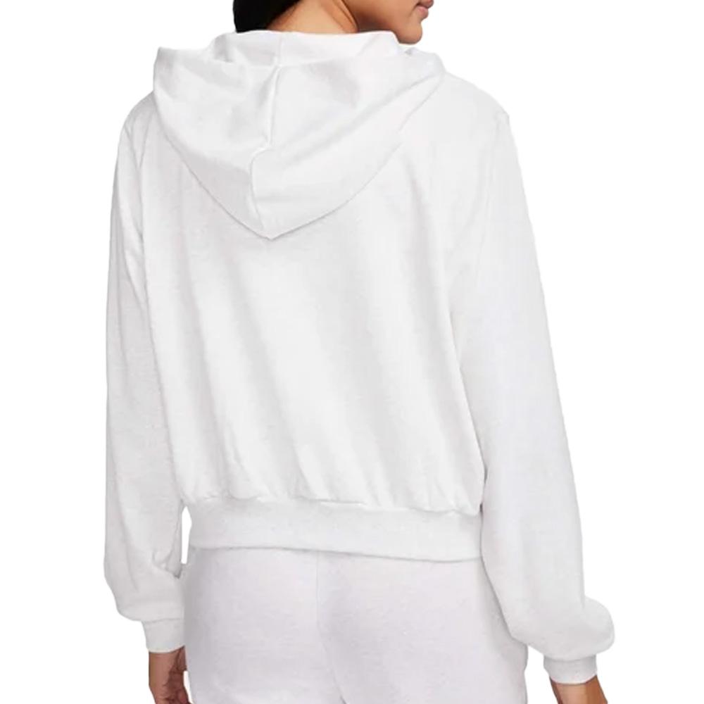 Sweat Zippé Gris Chiné Femme Nike FN2415 vue 2