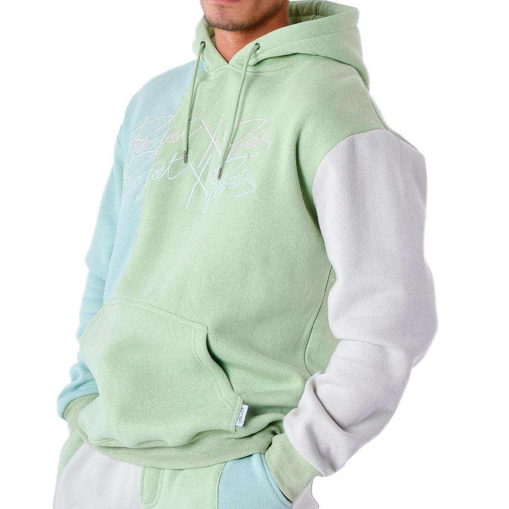 Sweat à Capuche Vert Homme Project X Paris 2322022 pas cher