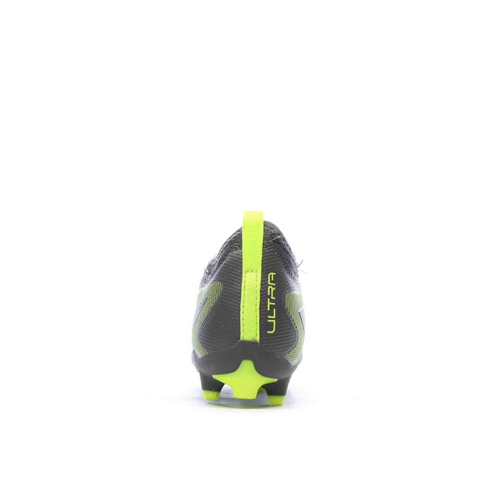 Calzado Gris/Amarillo Junior Puma Ultra 5 Match FG/AG ver 3