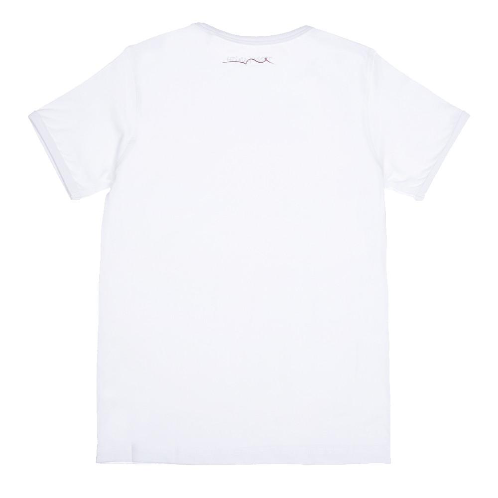 T-Shirt Blanc Garçon Teddy Smith T-Vany vue 2
