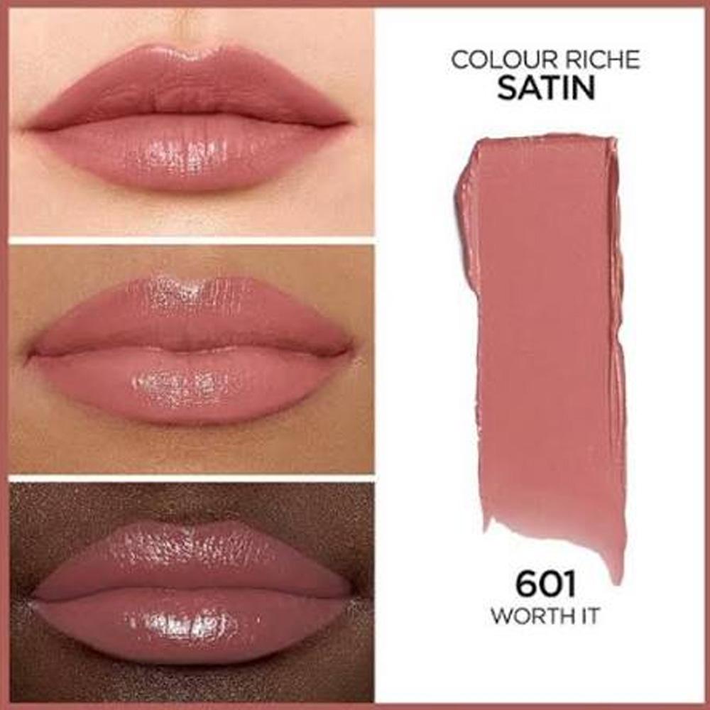 Rouge à Lèvres Satiné Color Riche L'Oréal Paris 601 Worth It vue 2