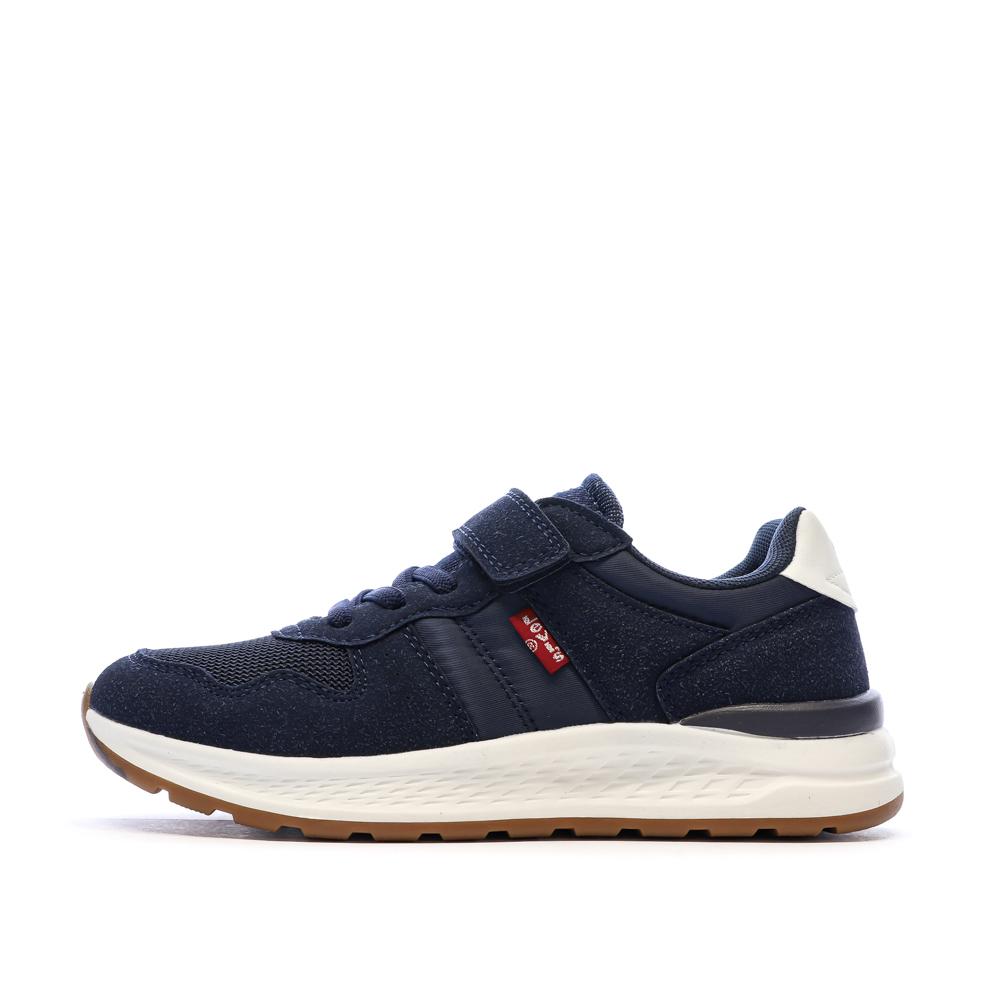 Baskets Marine Garçon Levi's Oakland pas cher
