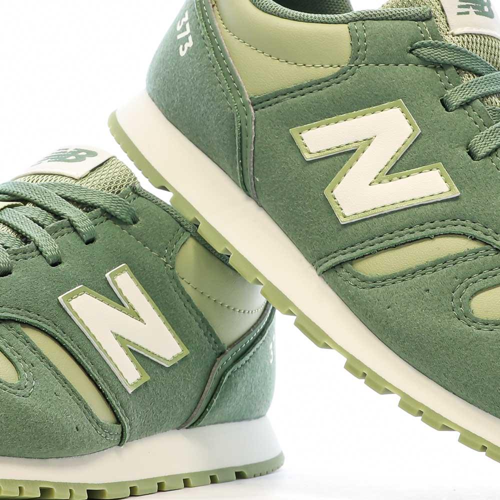 Baskets Vertes Garcon New Balance S224