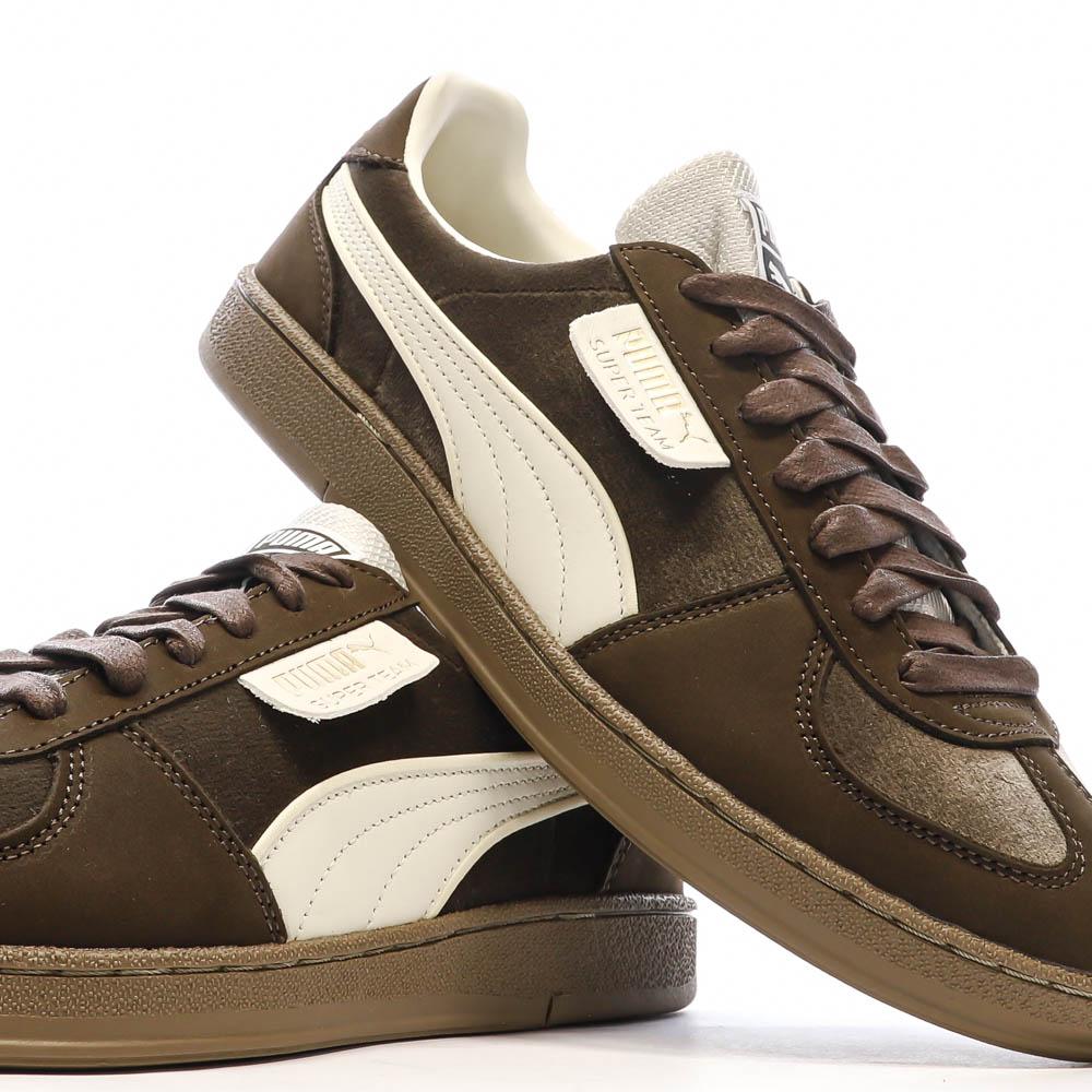 Baskets Marron Homme Puma Super Team Velvet vue 7