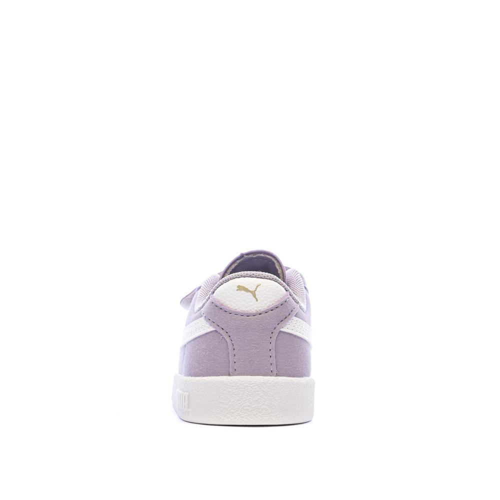 Baskets Mauves Fille Puma Club vue 3