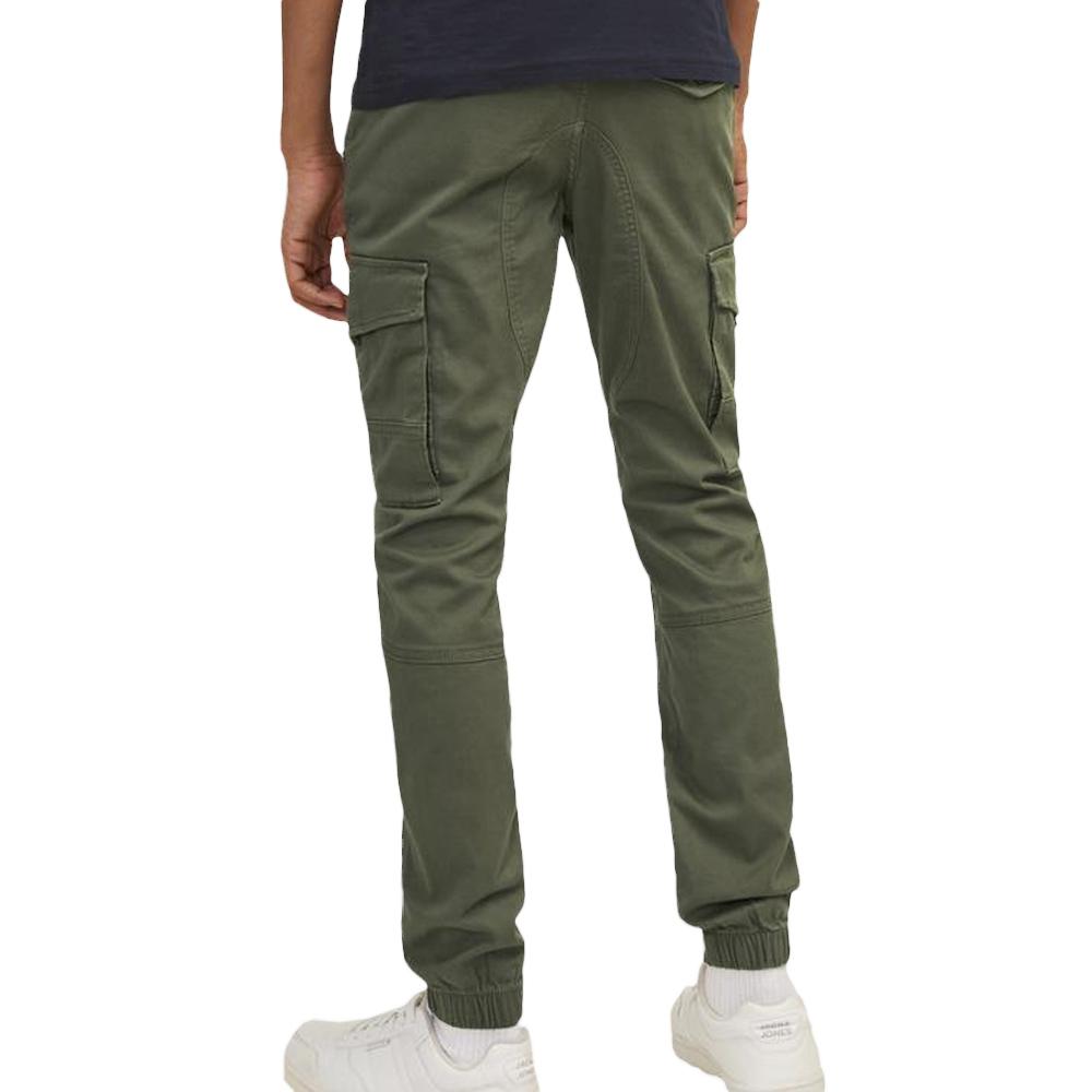 Pantalon Cargo Kaki Jack & Jones Paul vue 2