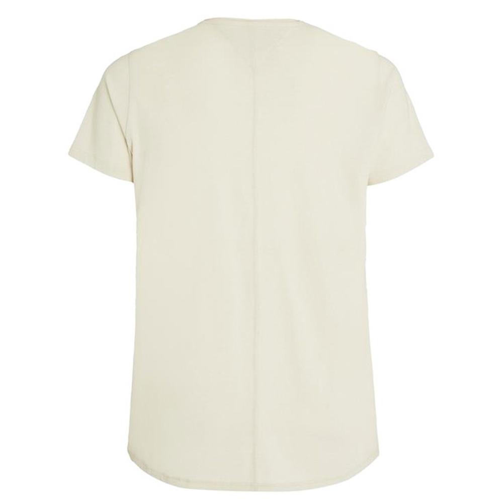 T-shirt Écru Homme Tommy Hilfiger Slim Jaspe vue 2