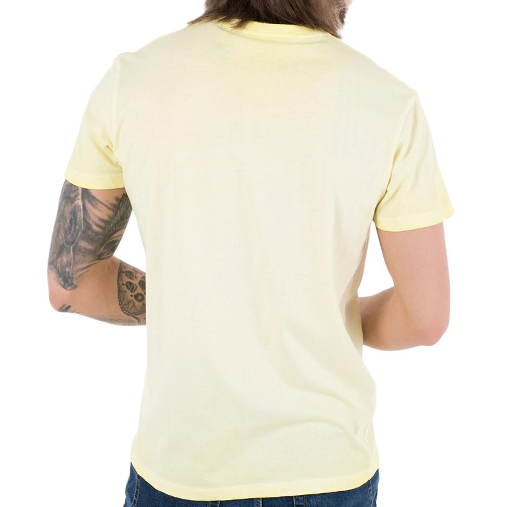 T-shirt Jaune Homme Pepe Jeans West vue 2