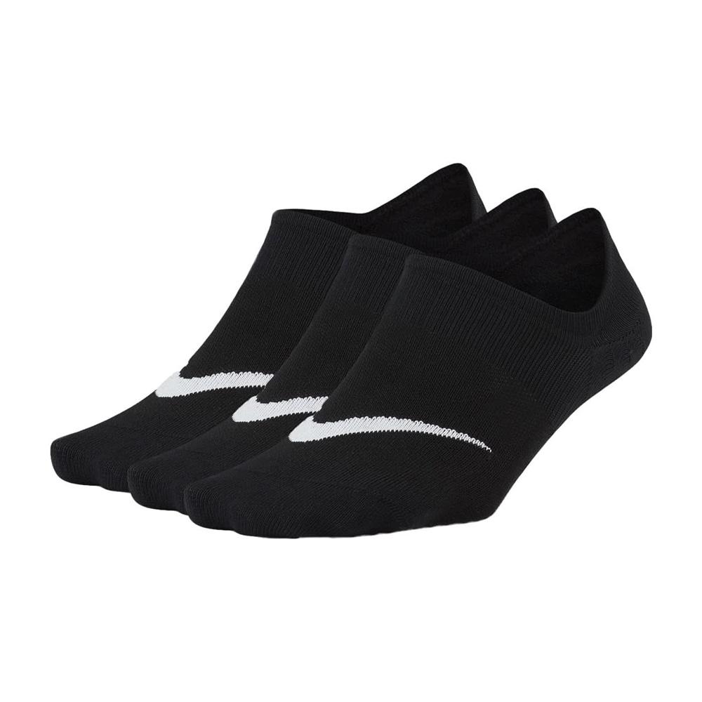 x3 Paires de Chaussettes Noires Femme Nike Everyday vue 2