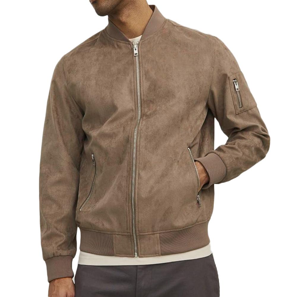 Veste Bomber Marron Homme Jack & Jones Falcon pas cher