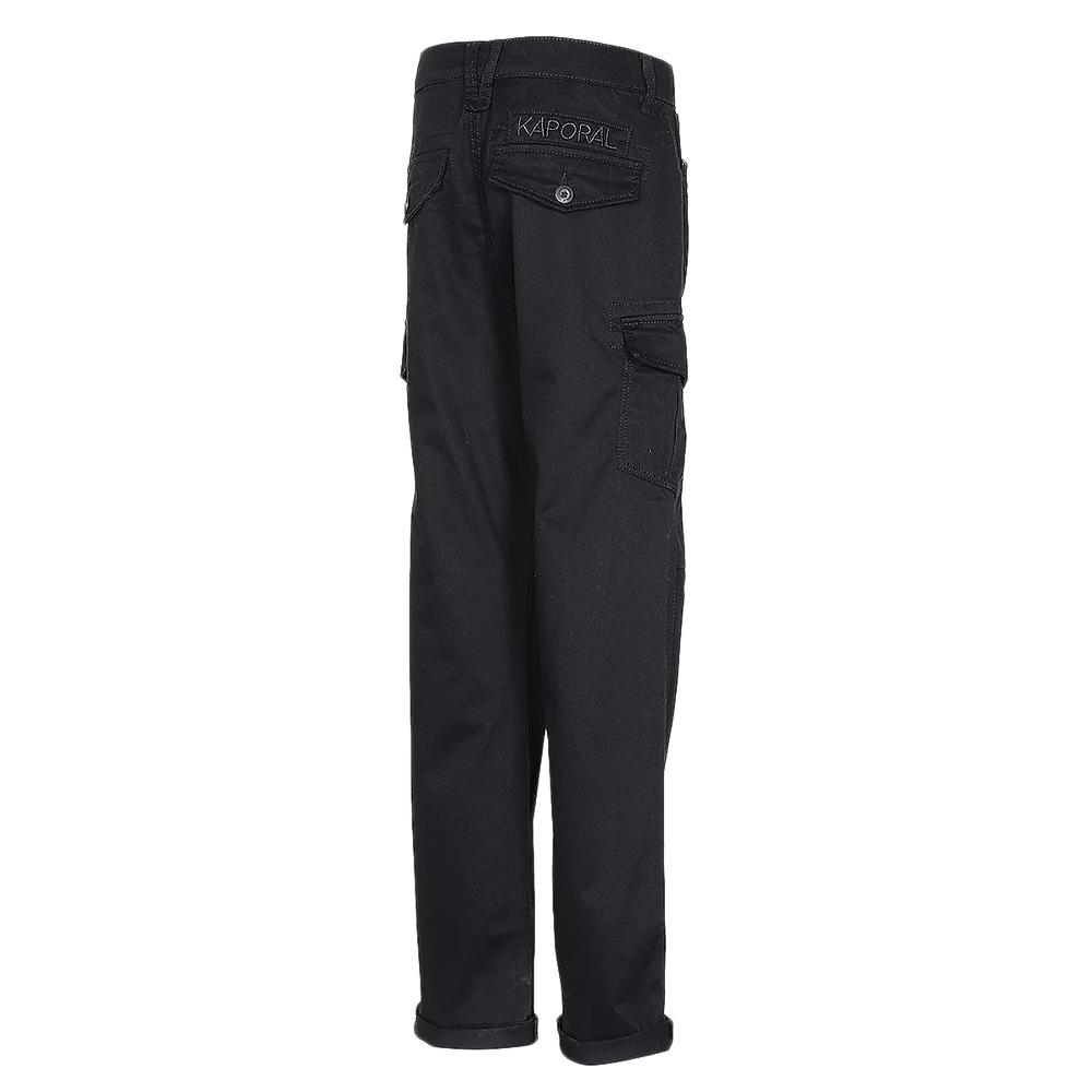 Pantalon Fluide Noir Garçon Kaporal GALYS vue 2