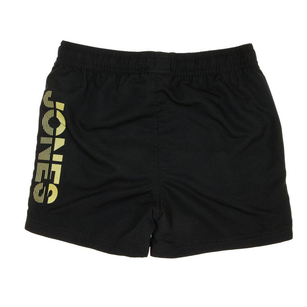 Short de Bain Noir Garçon Jack & Jones Double Logo vue 2