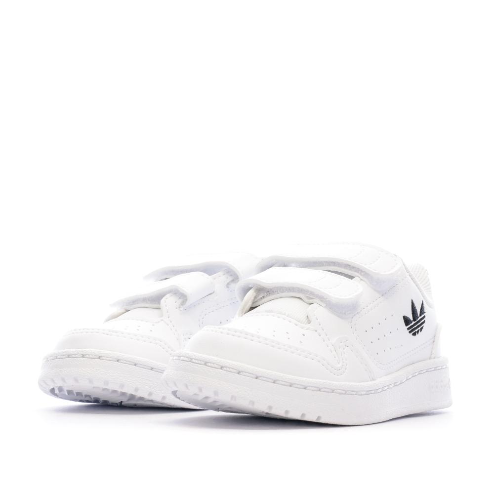Baskets Blanche Mixte Adidas NY 90 vue 6