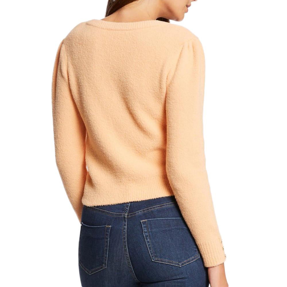 Pull Orange Femme Morgan Frifri vue 2