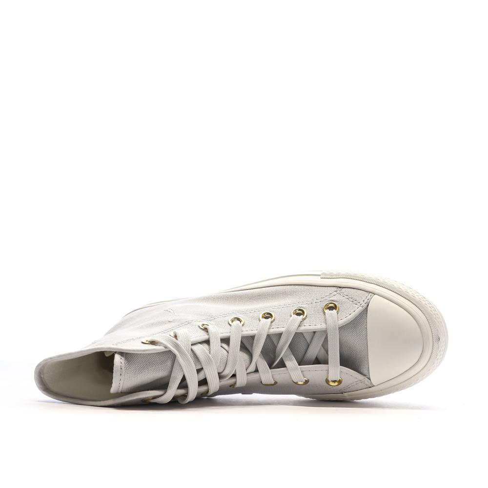 Baskets Bleu Ciel Femme Converse Lift Platform Tailored Lines vue 4
