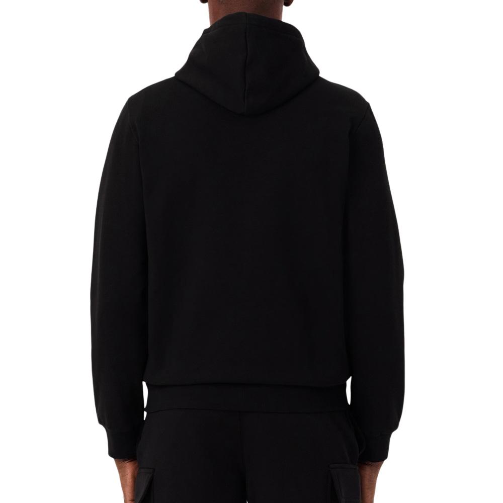 Sweat Zippé Noir Homme Lacoste Zipped vue 2