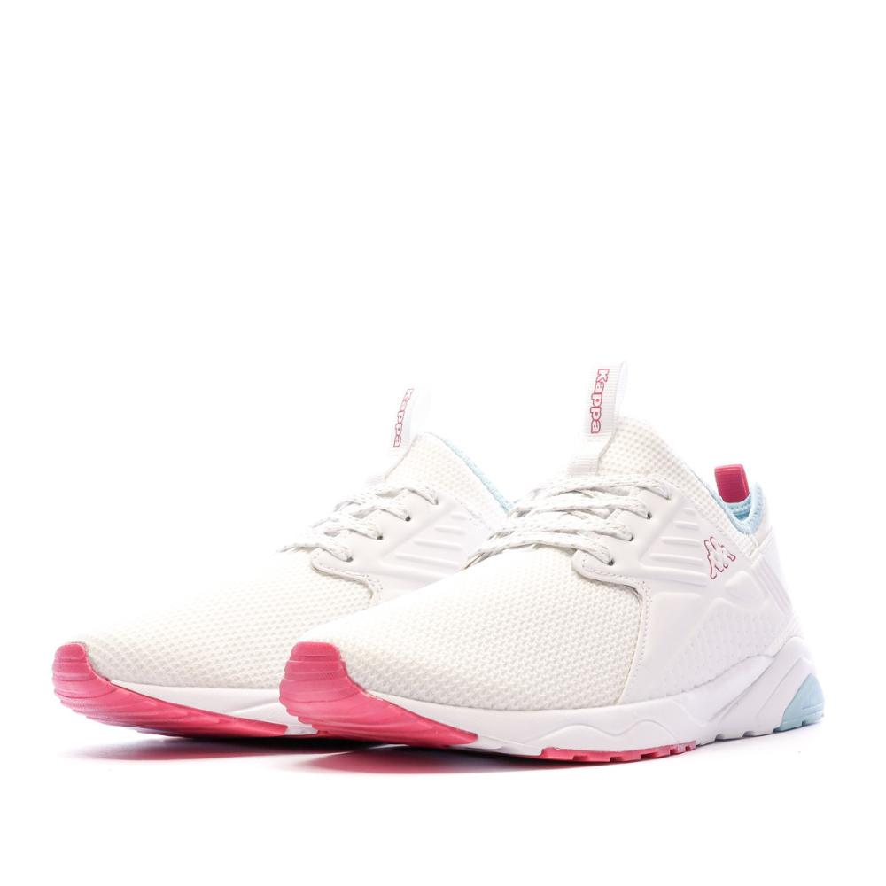 Baskets Blanche/Bleu Fille Kappa San Puerto vue 6