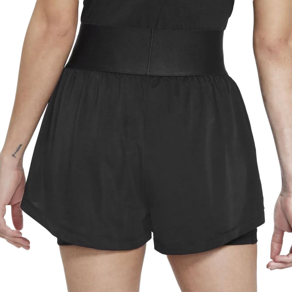 Short de Tennis Noir Femme Nike vue 2