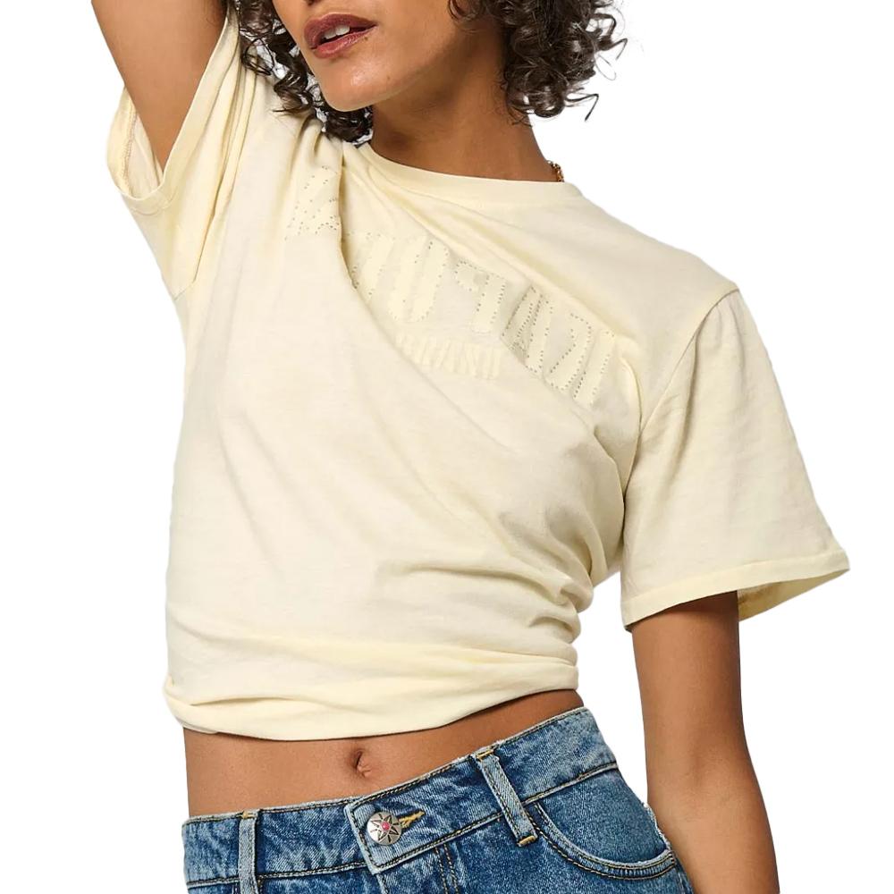 Women's Beige T-shirt Kaporal SARMY affordable