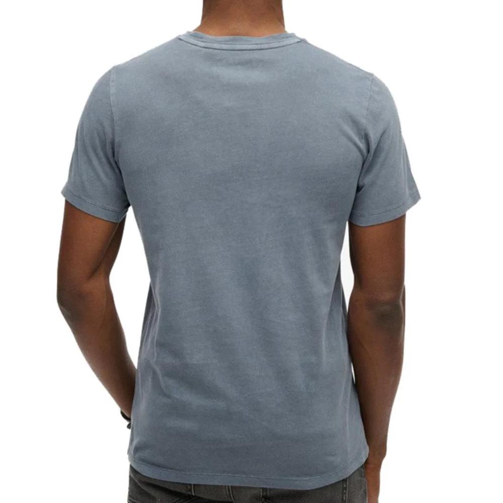 Superdry Classic Essential Men’s Blue/Grey T-shirt Photo of the Espace des Marques %store% store - view of %key%