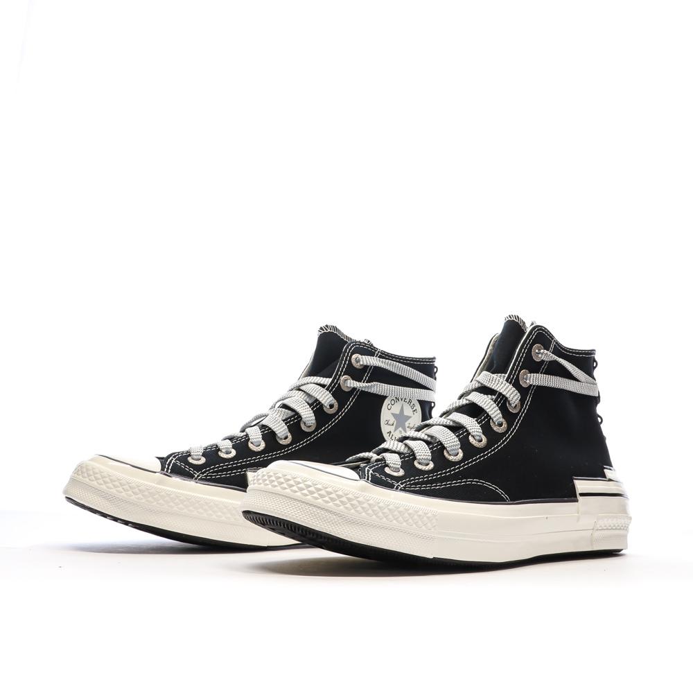 Baskets Noires Homme Converse Chuck 70 Hacked vue 6