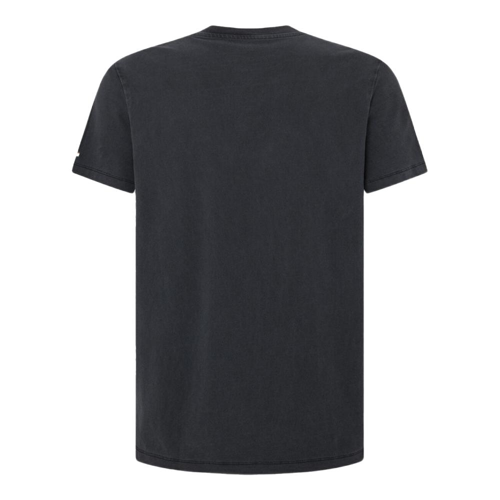 T-shirt Noir Homme Pepe jeans Jacko PM508664 vue 2