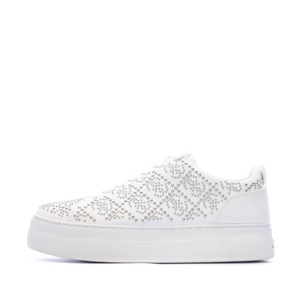 Baskets Blanches Femme Guess Giaa pas cher