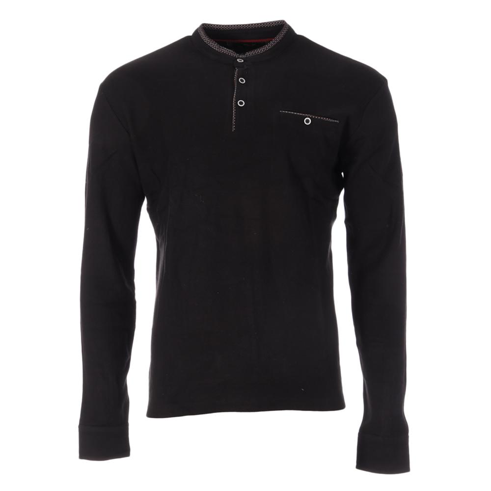 Polo Noir Homme RMS26 91360 pas cher