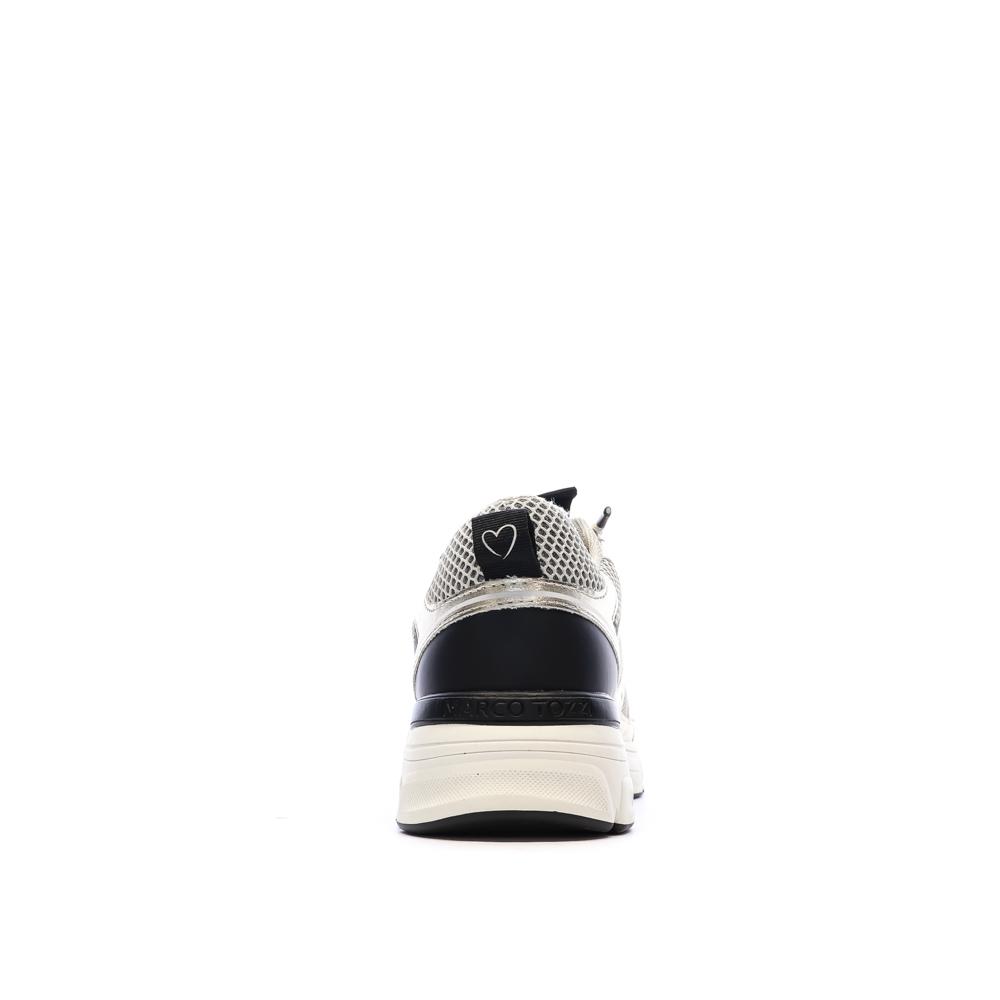 Baskets Doré Femme Marco Tozzi Gold vue 3