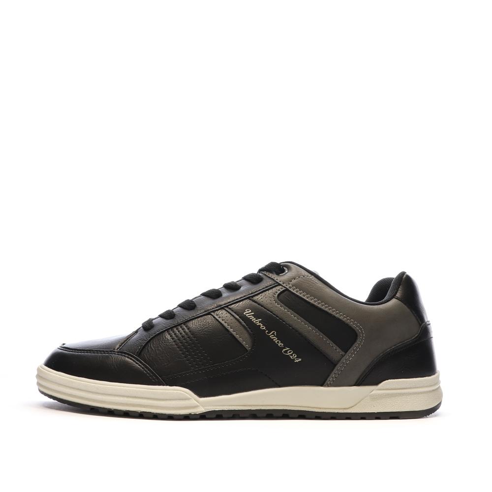 Baskets Noir/Charbon Homme Umbro Jade Net pas cher