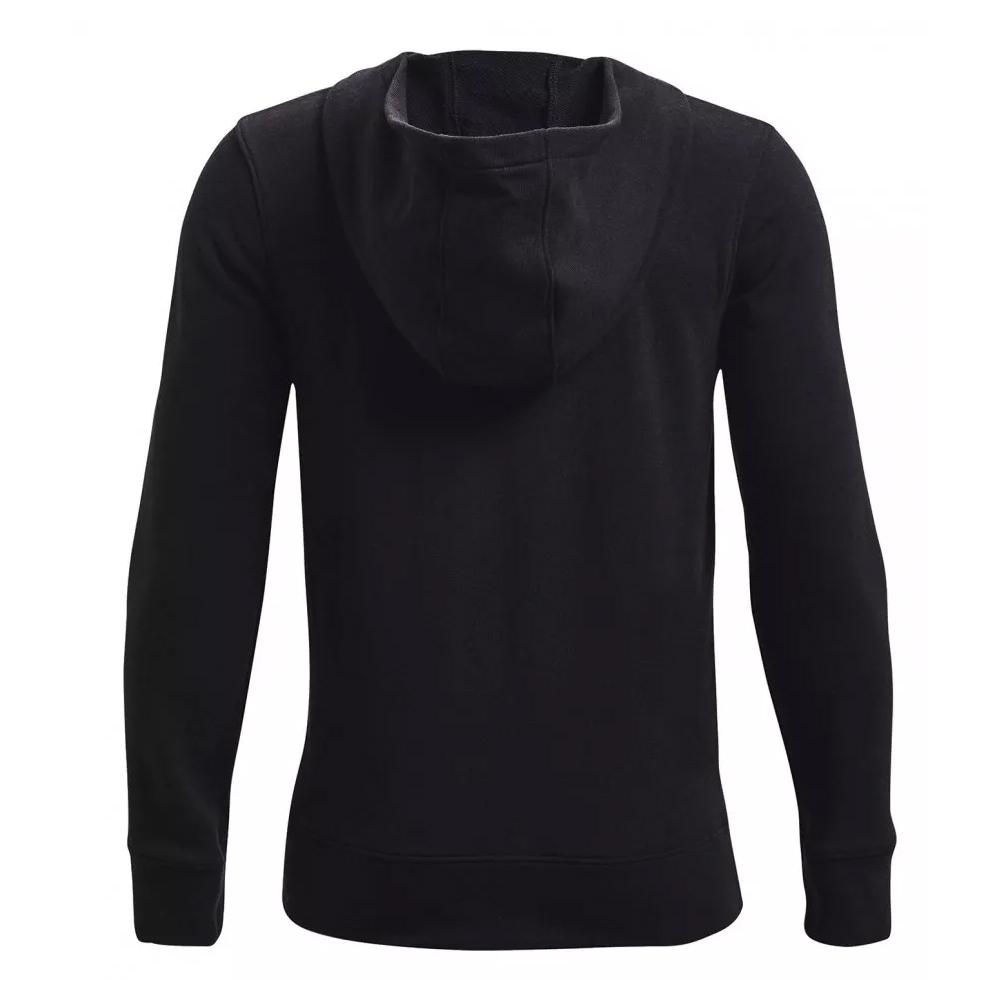 Sweat zippée à Capuche Noir Garçon Under Armour Rival Terry vue 2