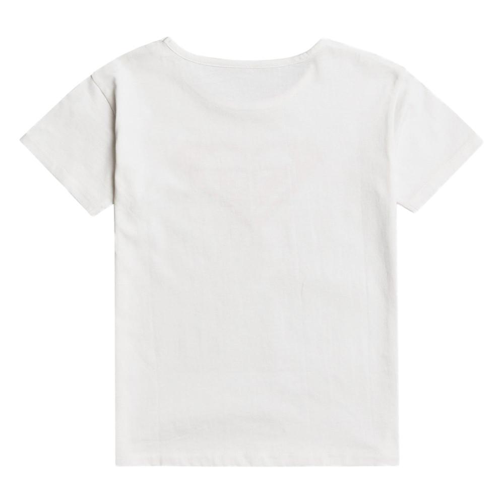 T-shirt Zara Fille Blanc Avec Motif Rose Fluo Surf - Taille 164 Cm (13-14 Ans), Neuf Sans étiquette