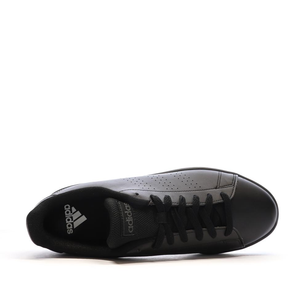 Baskets Noires Homme Adidas Advantage Base vue 4