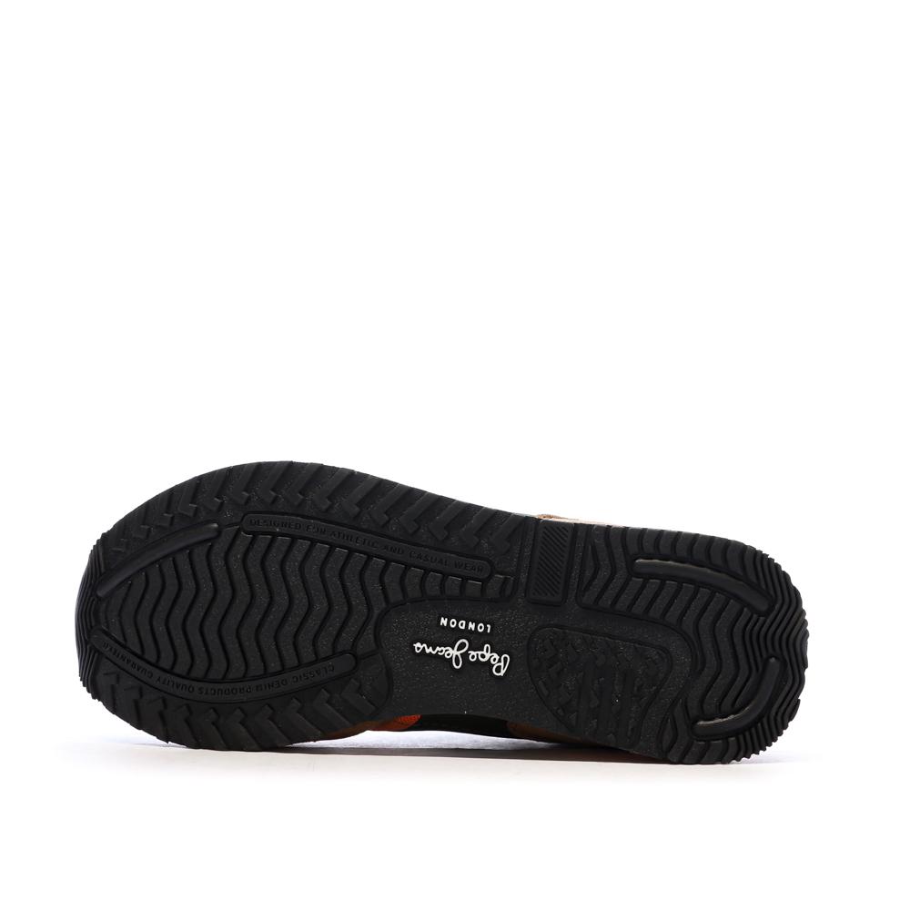 Baskets Oranges/Kaki Garçon Pepe Jeans London vue 5