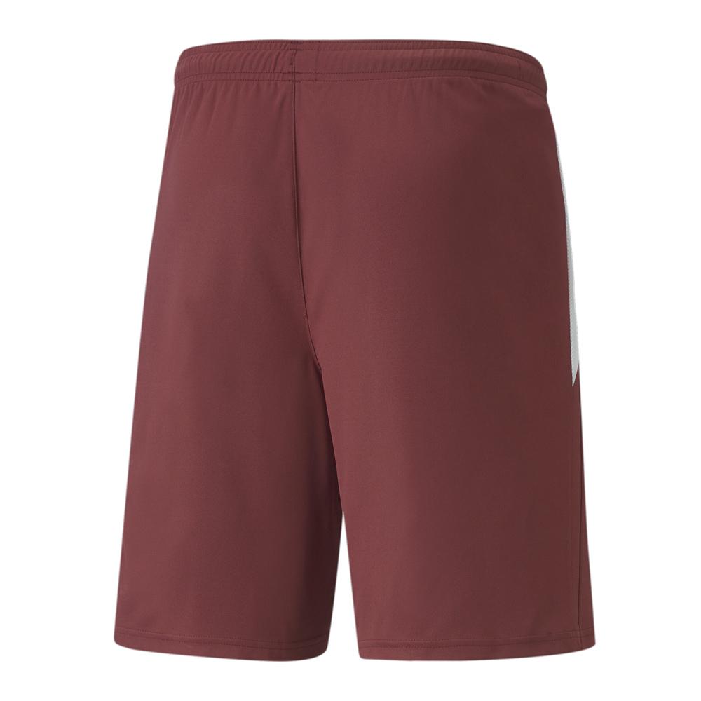 Short de Sport Rouge Homme Puma Teamliga vue 2