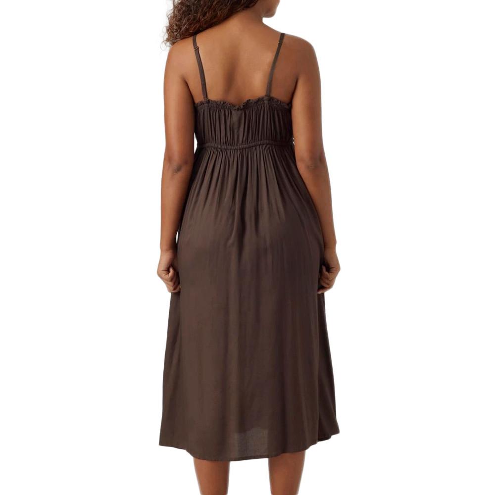 Robe Marron Femme Mamalicious Lelva vue 2