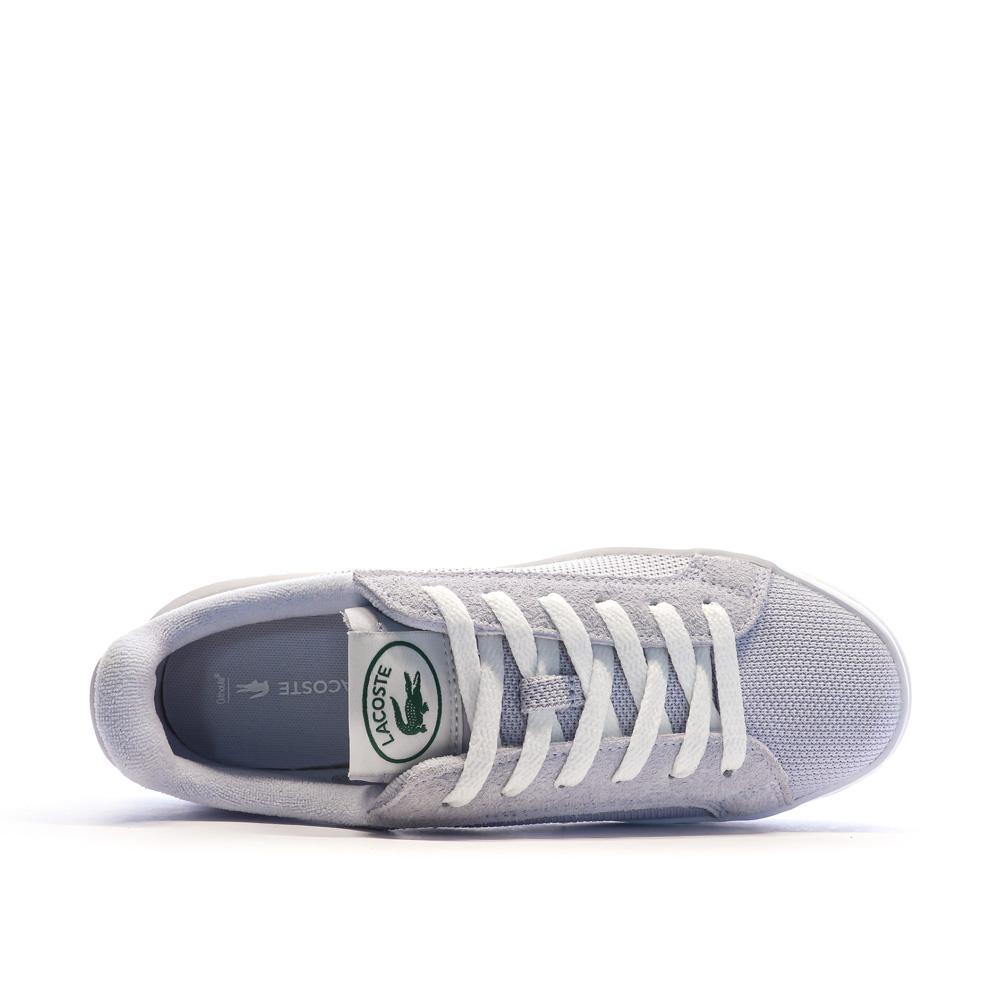 Baskets Bleu Femme Lacoste Carnaby vue 4