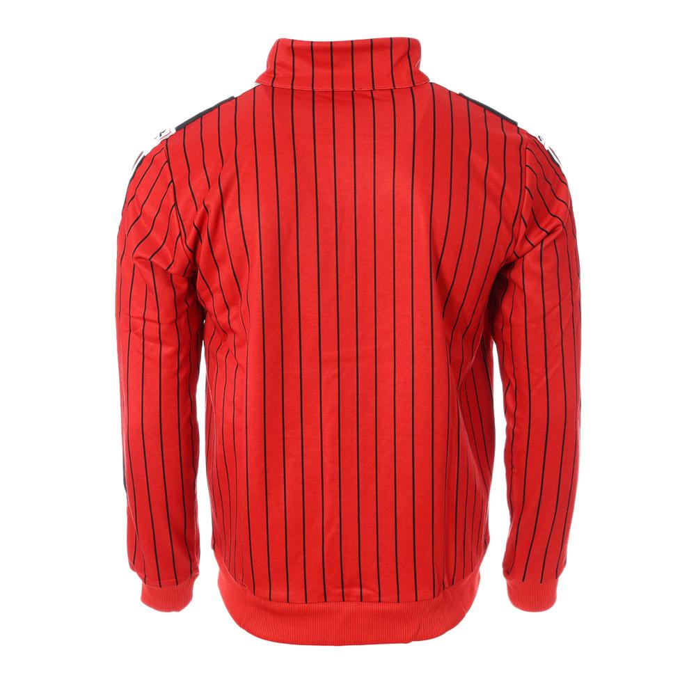 Veste Zippé Rouge Homme Supreme Grip STRIPES vue 2