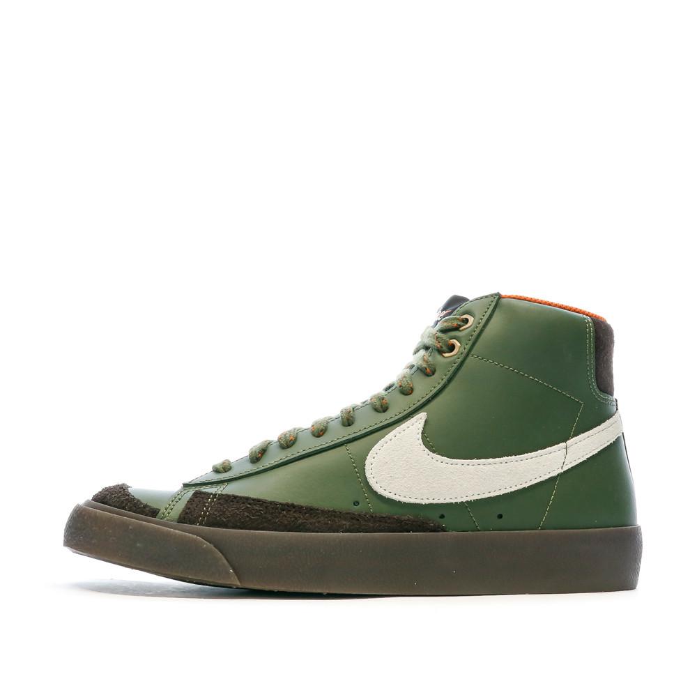 Baskets Kaki Homme Nike Blazer Mid'77 Vintage pas cher