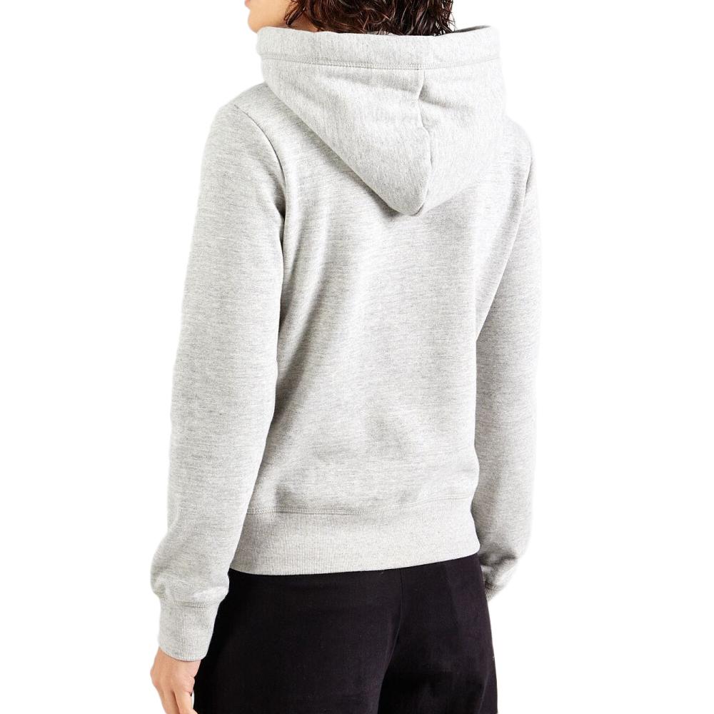 Sweat Gris Femme Superdry Essentials vue 2
